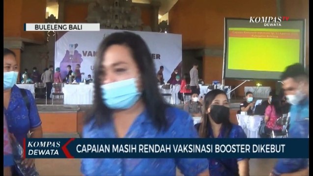 Capaian Masih Rendah, Vaksinasi Booster Di Buleleng Dikebut