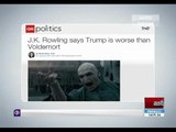JK Rowling bandingkan Donald Trump dengan Lord Voldermort