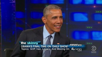 Obama chez Jon Stewart