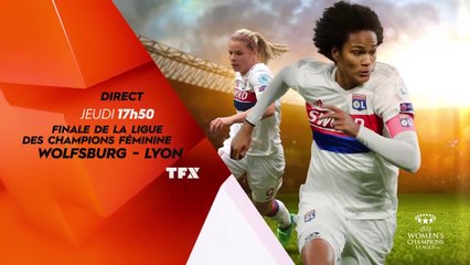 Football féminin - finale champions league - WOLFSBURG - Lyon - tfx - 24 05 18