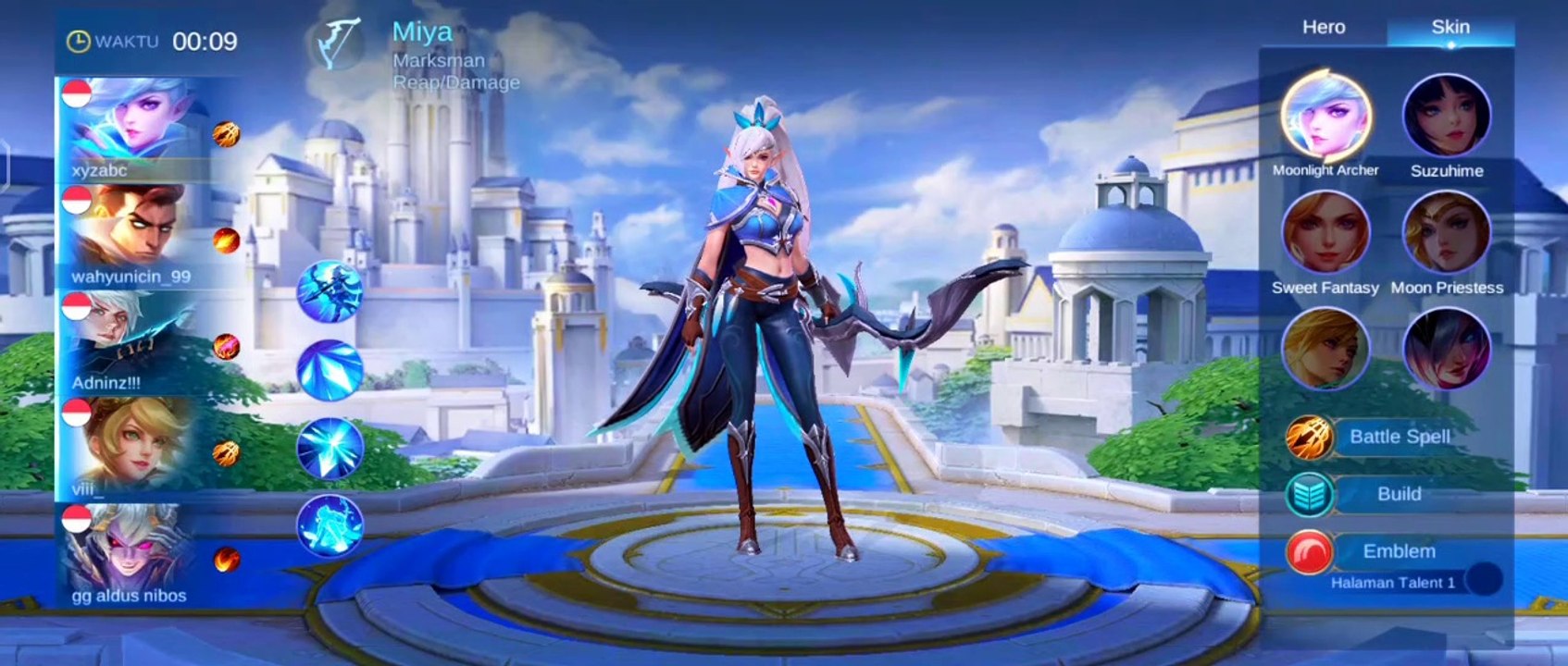 Highlight mode Brawl MOBILE LEGEND | Pake Mia bantai player 