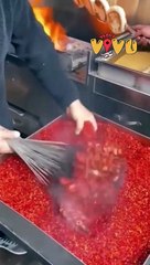 Xót hết cả ruột với kiểu tẩm ướp thịt xiên bên Trung Quốc