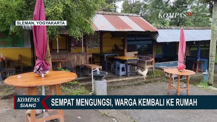 Pasca Erupsi Gunung Merapi, Warga dari Pengungsian Pilih Kembali ke Rumah