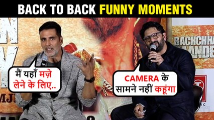 Akshay & Kriti Sanon's Nonstop Comedy | Funniest Bollywood Press Conference Ever | Bachchhan Paandey