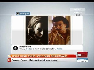 Hello! Lionel Richie, Adele bakal bekerjasama?