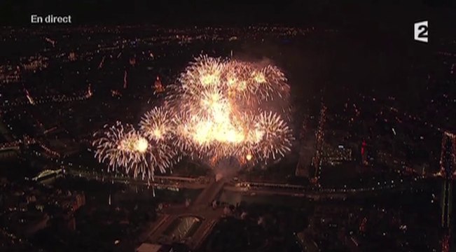Le zapping du 15/07 : Fête Nationale : Un bouquet final grandiose