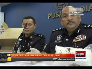 Pekerja kilang jual dadah cari duit lebih