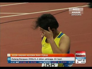 Noor Radiah kecewa raih Perak