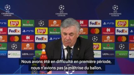 8es - Ancelotti : "Dans les 30 dernières minutes, il n'y avait qu'une seule équipe sur le terrain"