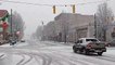 Just after spring warmth, storm dumps snow throughout the Northeast