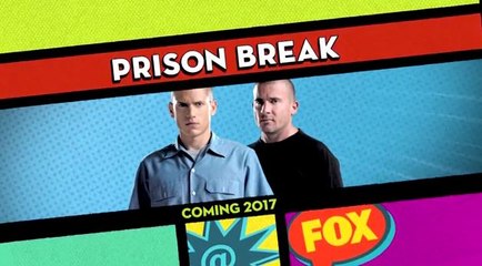 Trailer Comic Con Prison Break Saison 5