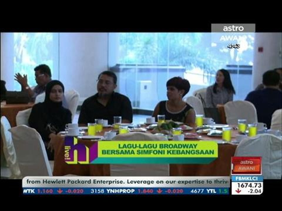 Lagu-lagu Broadway bersama simfoni kebangsaan- Jaclyn Victor