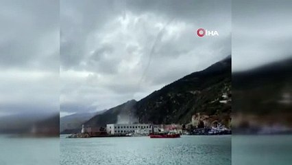 Hatay’da hortum paniği