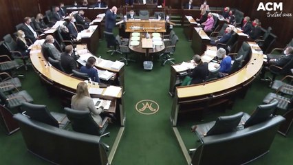 Download Video: Opposition Leadear Rebecca White questions Premier Peter Gutwein on response to victims of child abuse | March 10, 2022 | The Examiner