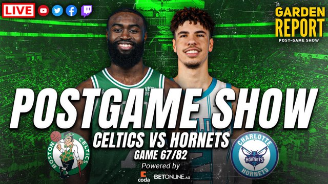 Garden Report: Tatum Drops 44, Celtics Pull Away from Hornets 115-101