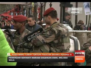 Rusia mahu tubuh tentera pakatan baharu perangi IS