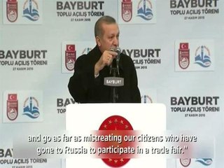 Turkeys Erdogan warns Russia not to play with fire