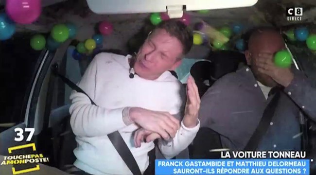 Zapping du 11/04 : Quand Franck Gastambide et Matthieu Delormeau font des tonneaux