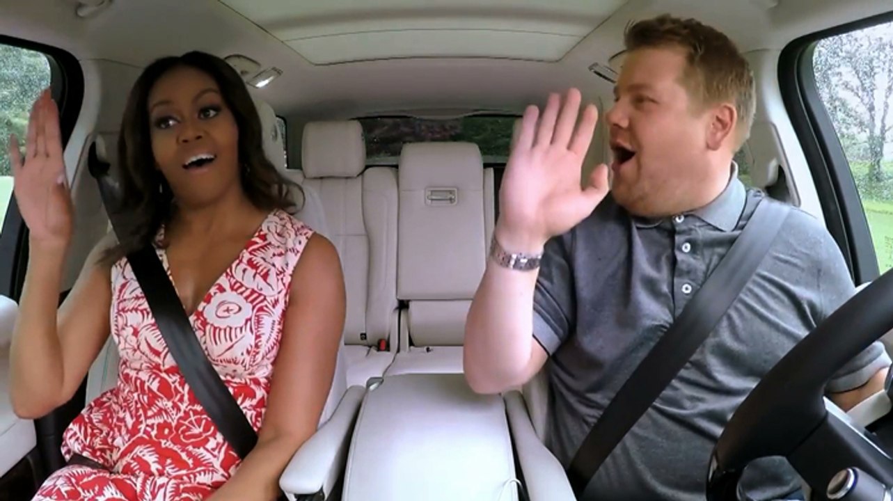 Teaser Carpool karaoke Michelle Obama Vidéo Dailymotion