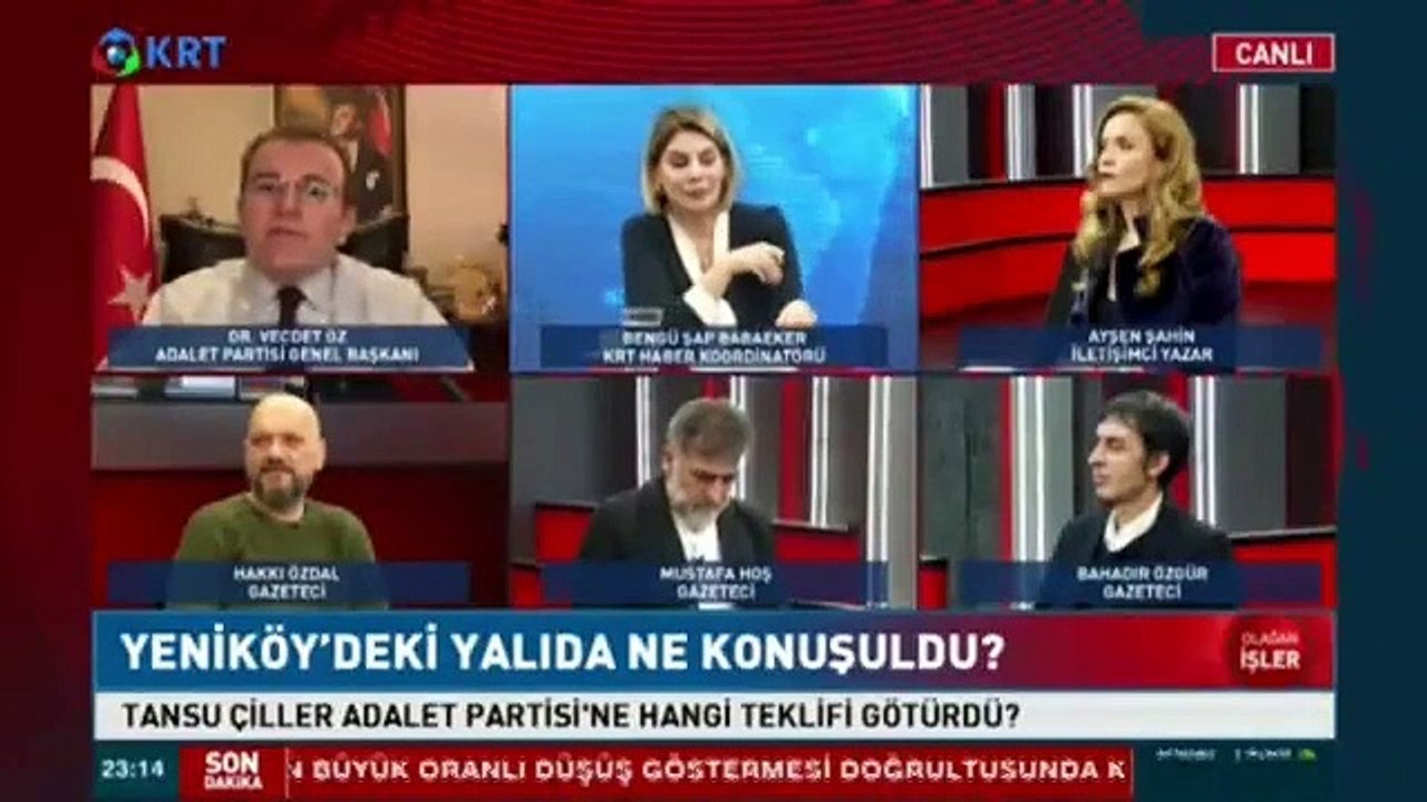 Adalet Partisi Genel Başkanı anlattı: Tansu Çiller teklifimi kabul etmedi