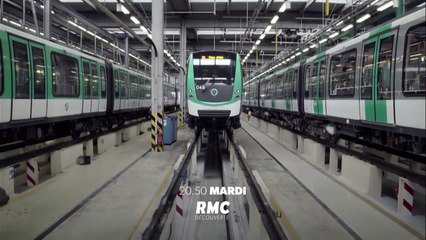 Dans les coulisses du métro de Paris - rmc - 17 04 18