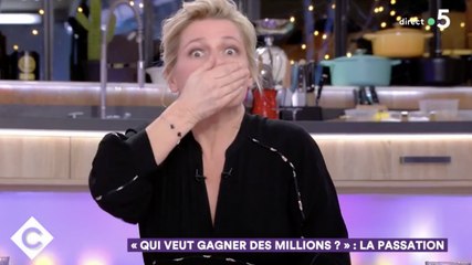 Anne-Elisabeth Lemoine gaffe sur son gain de Qui veut gagner des millions