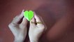Cara mudah membuat Cincin Cinta Origami || Making an easy and simple origami love ring