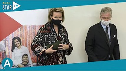 [AS]  Philippe et Mathilde de Belgique : le roi et la reine rencontrent des familles de réfugiés ukr