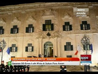 Kerjasama dua hala Malta-Kanada