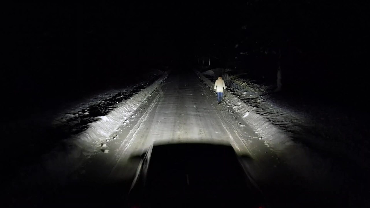 Audi RS e-tron GT Driving Video - Matrix Light Experience Drive