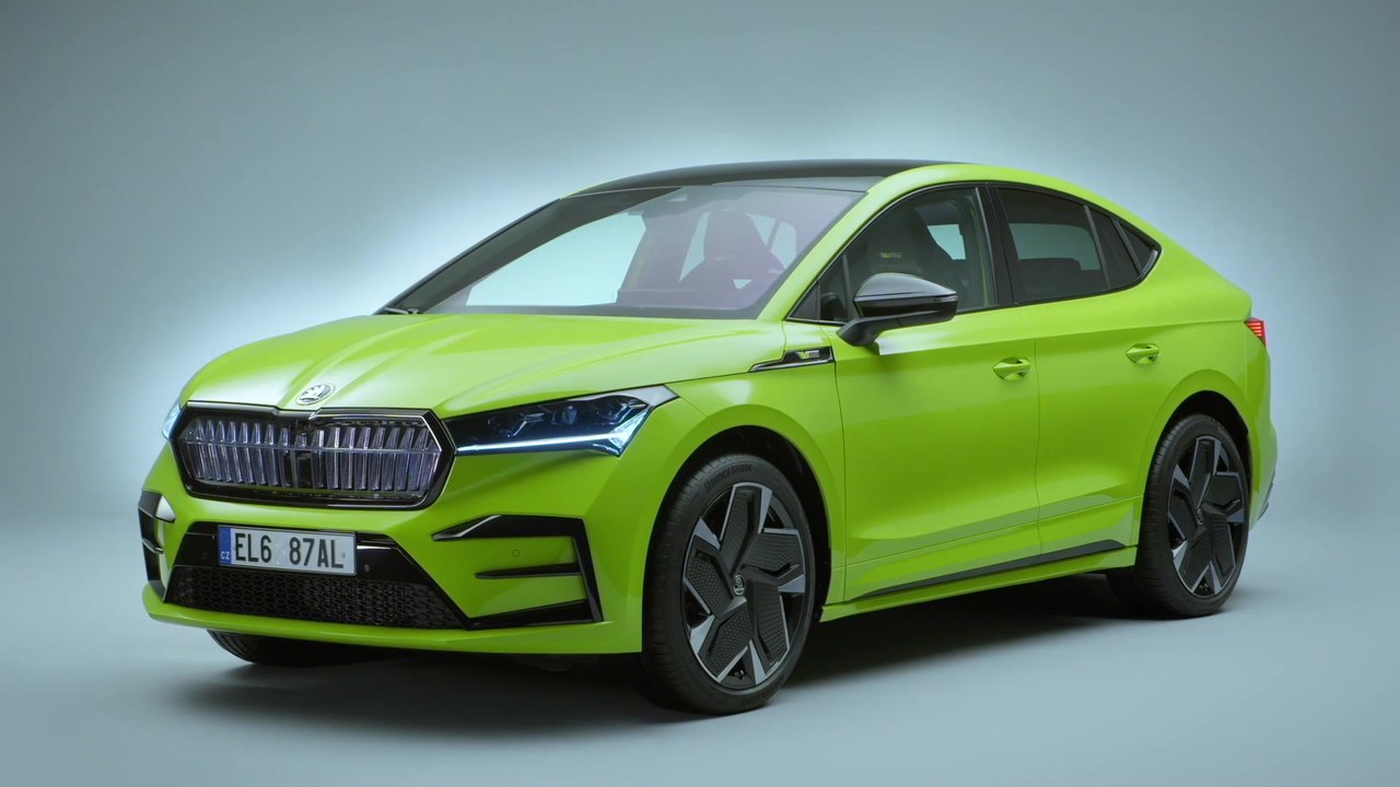 SKODA ENYAQ COUPÉ RS iV Design in Studio