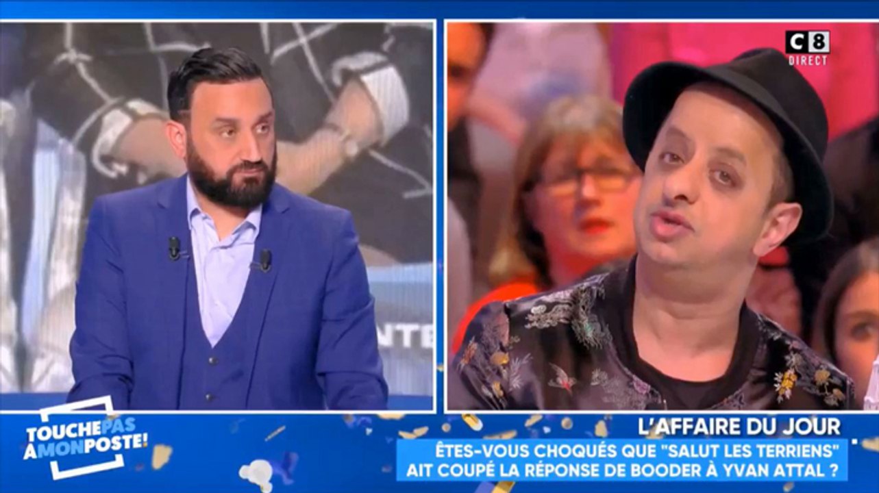 Booder répond à Yvan Attal dans TPMP
