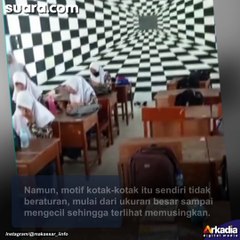 Siswa Cat Tembok Kelas Jadi Begini, Warganet: Fix Guru Auto Dilarikan ke UKS