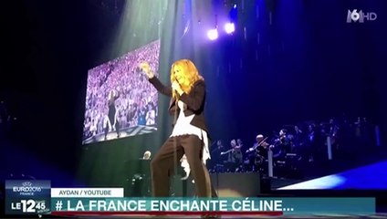 Le zapping du 05/07 : En plein concert Céline Dion soutient les Bleus !