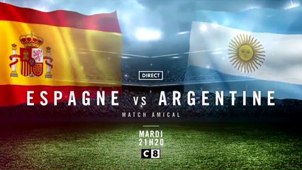 football - Espagne - Argentine - c8 - 27 03 18
