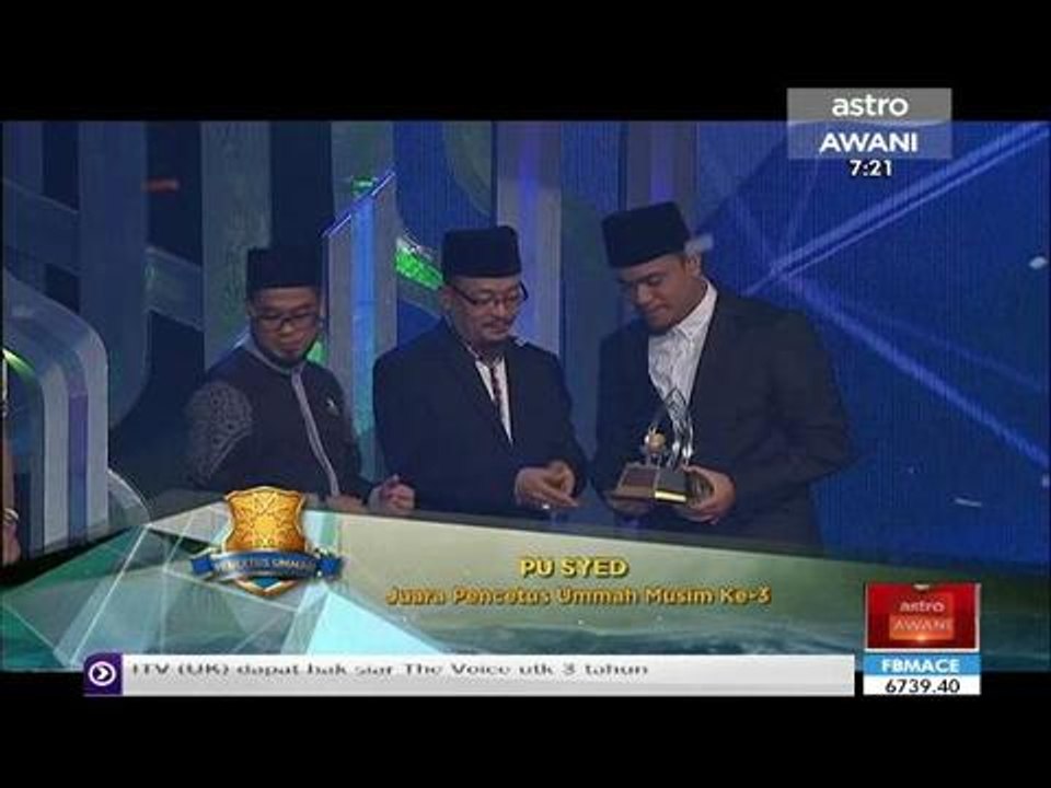 PU Syed juara Pencetus Ummah