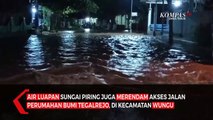 Banjir Luapan Sungai Rendam Beberapa Wilayah di Madiun