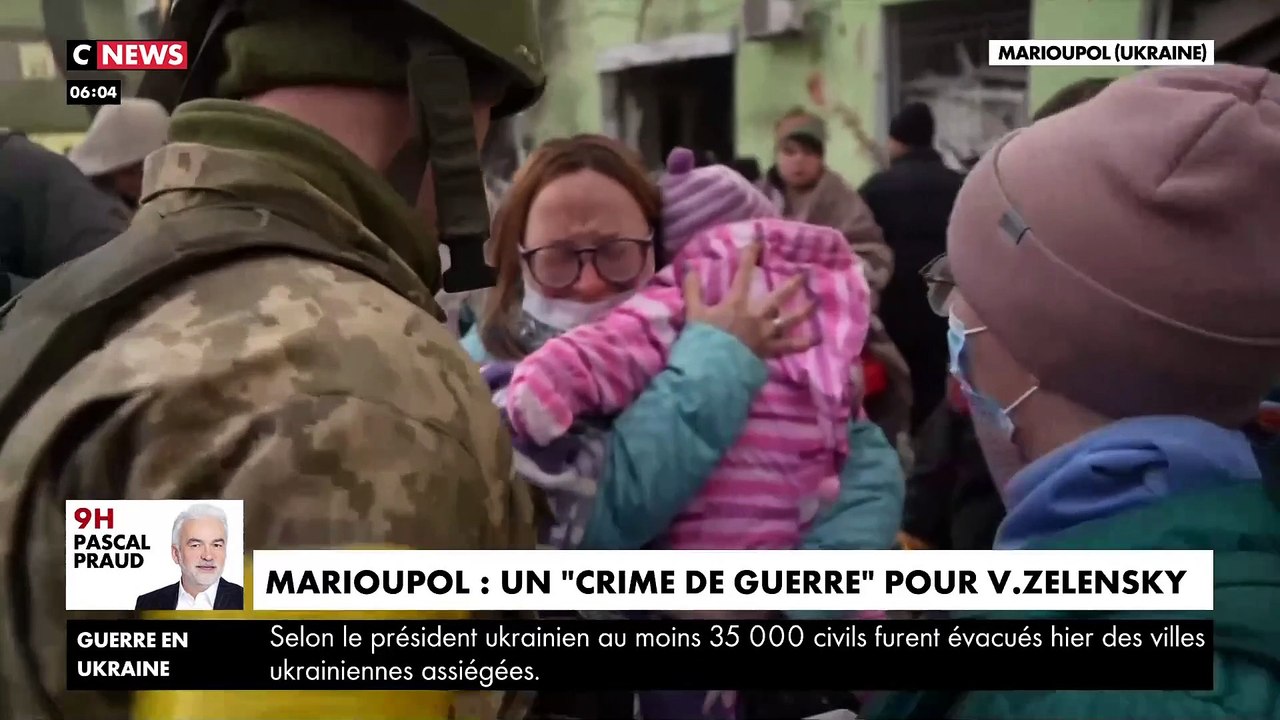 Guerre en Ukraine - Résumé de la journée du 9 mars 2022 avec le bombardement d'un hôpital à Marioupol qui pourrait-être un "crime de guerre"