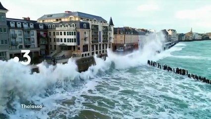 Thalassa De Ouessant à Saint-Malo  au coeur de la tempête - 19 03 18