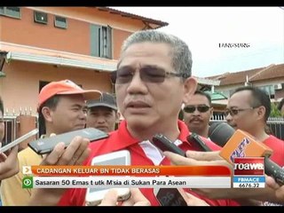 Cadangan keluar BN tidak berasas