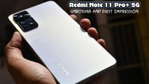 Redmi Note 11 Pro  5G Unboxing And First Impression