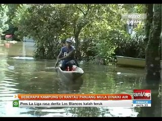 Beberapa kampung di Rantau Panjang mula dinaiki air