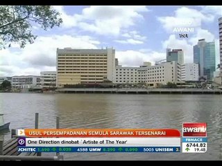 Usul persempadanan semula Sarawak tersenarai