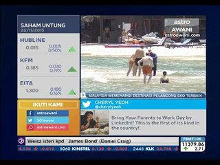 Malaysia memenangi destinasi pelancong eko terbaik