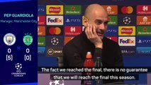 'No guarantees' Man City will reach Champions League final - Guardiola