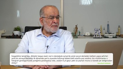 “Demirtaş’ı Savunmuyorum, Hukukun Üstünlüğünü Savunuyorum” Temel Karamollaoğlu Buyrun Benim'de