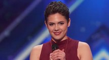 American Got Talent : une jeune adolescente qui a combattu le cancer surprend le public.