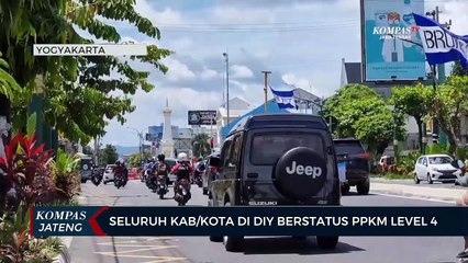 Video herunterladen: Seluruh Kabupaten/Kota di DIY Berstatus PPKM Level 4