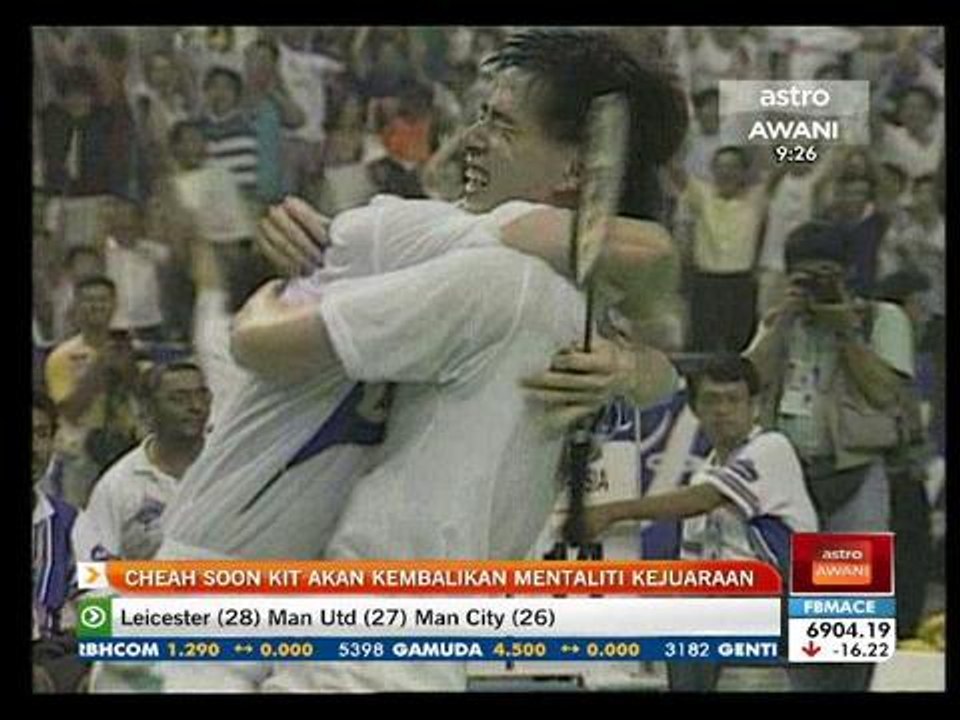 Cheah Soon Kit akan kembalikan mentaliti kejuaraan