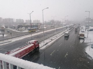 SİLİVRİ BEYAZA BÜRÜNDÜ